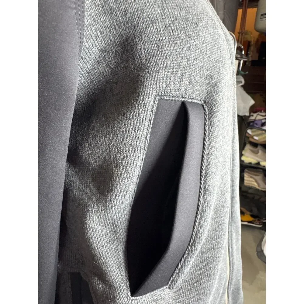 Lululemon Pleat Perfection Jacket Heathered Black, Women's Size Small